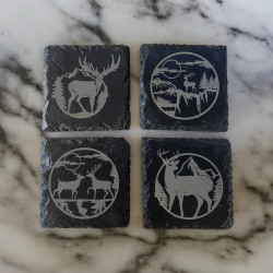 Slate Coasters - 5 designs