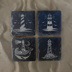 Slate Coasters - 5 designs