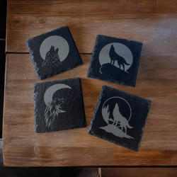 Slate Coasters - 5 designs