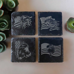 Slate Coasters - 5 designs