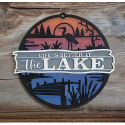 Lake Sign