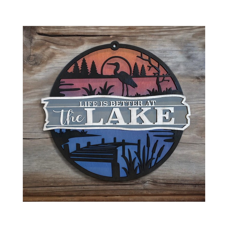 Lake Sign