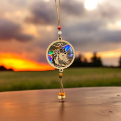 Horse CD Suncatcher