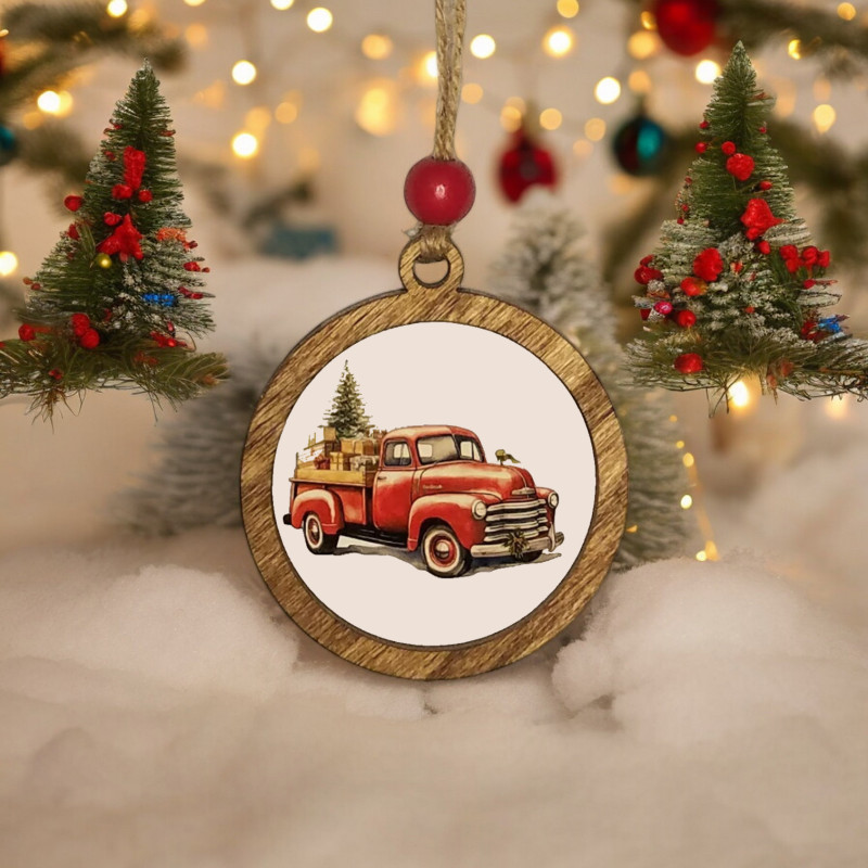 Red Truck Ornament