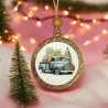 Blue Truck Ornament