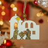 Bethlehem Ornament (4 pieces)