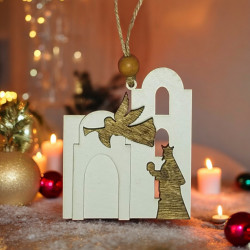 Bethlehem Ornament (4 pieces)